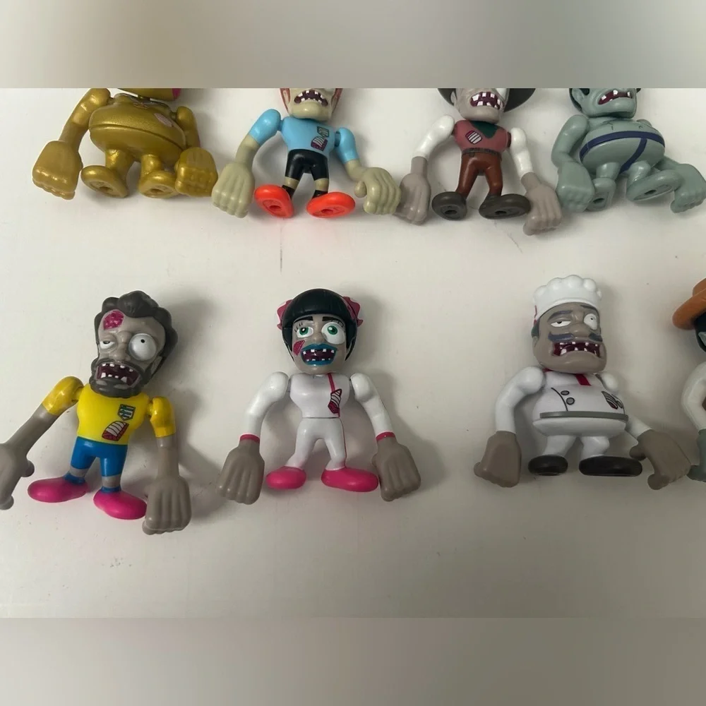 Bandai Lot of 13 World of Zombies Figure Toys